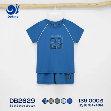 Bộ Cộc Tay DOKMA Thoáng Mát 9-14kg 9-48M Cho Bé Trai và Bé Gái - Giá Giảm 139k 7