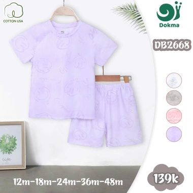 Bộ Cộc Tay DOKMA Thoáng Mát 9-14kg 9-48M Cho Bé Trai và Bé Gái - Giá Giảm 139k 9