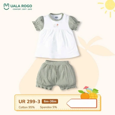 Bộ Cộc Tay Hoạ Tiết Đáng Yêu UalaRogo UR2.238 (6,5-16kg) - Giá ưu đãi 175k