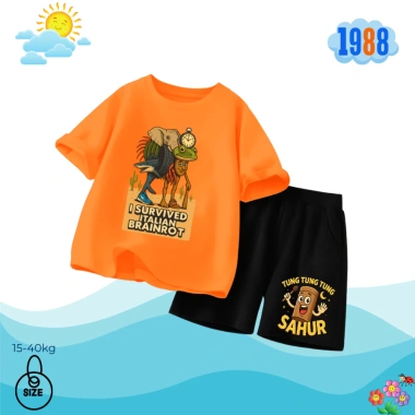 Bộ cộc tay trẻ em hottrend meme sahur tralala Italian Brainrot mẫu mới giá 179.000₫ 2