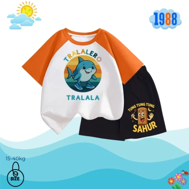 Bộ cộc tay trẻ em hottrend meme sahur tralala Italian Brainrot mẫu mới giá 179.000₫ 4