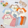Bộ cộc thun lạnh cho bé trai và bé gái - Đồ dễ thương, thoáng mát, giảm giá 20% chỉ 75.000₫ 2
