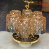 Bộ Cốc Thủy Tinh Cao Cấp Đế Vuông Hongli MC22 - Sang Trọng, Giá 269.000đ
