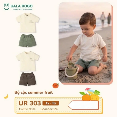 Bộ Cộc Uala cho Bé 9-24kg 1-5 tuổi - Giá ưu đãi 140.000₫, mẫu UR2.378 UR3.831 UR3.833