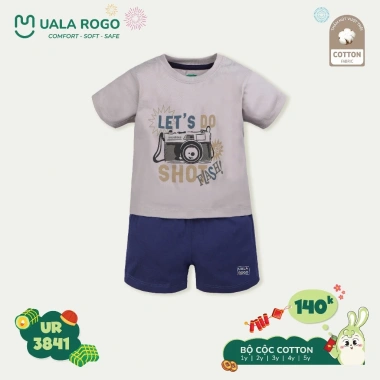 Bộ Cộc Uala cho Bé 9-24kg 1-5 tuổi - Giá ưu đãi 140.000₫, mẫu UR2.378 UR3.831 UR3.833