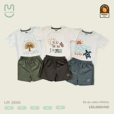 Bộ Cộc Uala Rogo cho Bé 1-5 tuổi 9-24kg - Giá ưu đãi 145.000đ, giảm tới 19% 4