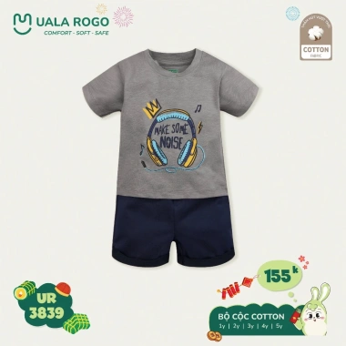 Bộ Cộc Uala Rogo cho Bé 1-5 tuổi 9-24kg - Giá ưu đãi 145.000đ, giảm tới 19% 10