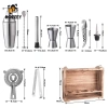 Bộ Cocktail Shaker KOZEEY 11 Cái - Bartender Kit, Jigger, Bộ Lọc, 822.800₫ 3