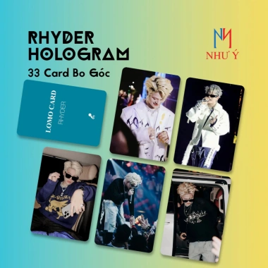 Bộ Combo 33 Lá Hologram RHYDER - Hộp Bo Góc 2 Mặt, Chữ Ký Sáng Tạo, Giá Đãi 30k 5 Bộ Combo 33 Lá Hologram RHYDER - Hộp Bo Góc 2 Mặt, Chữ Ký Sáng Tạo, Giá Đãi 30k 5