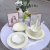 Bộ combo bát đĩa sứ pastel 2-4 người - Dễ thương, phù hợp Bếp Ấm Cúng, chỉ 173k 6