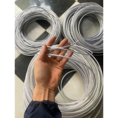 Bộ combo dây phơi quần áo & rèm cửa cáp bọc nhựa siêu chắc - giá 36.999₫