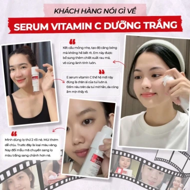 Bộ Combo Dưỡng Da Sắc Ngọc Khang – Serum Vitamin C Trắng Da + Kem Ban Ngày Đêm Giá 1.063.000