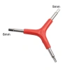 Bộ công cụ sửa xe đạp di động - Cờ lê Y 3D 4-6mm và cờ lê mô-men xoắn, giá ưu đãi 50.600 VND 3