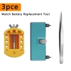 Bộ công cụ thay thế pin đồng hồ 3 chiếc – Dụng cụ tháo lưng, cờ lê, xoay vỏ, mở hộp, giá đỡ, nhíp – Giá chỉ 94.558₫