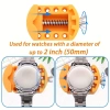 Bộ công cụ thay thế pin đồng hồ 3 chiếc – Dụng cụ tháo lưng, cờ lê, xoay vỏ, mở hộp, giá đỡ, nhíp – Giá chỉ 94.558₫ 7