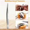 Bộ công cụ thay thế pin đồng hồ 3 chiếc – Dụng cụ tháo lưng, cờ lê, xoay vỏ, mở hộp, giá đỡ, nhíp – Giá chỉ 94.558₫ 9