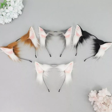 Bộ cosplay băng đô tai mèo và đuôi mèo WINTESTAY - Thiết kế thủ công, giá ưu đãi 160.050₫
