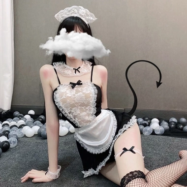 Bộ Cosplay Cô Hầu Gái Sexy Dames - Cá Tính Quyến Rũ, Gợi Cảm, Giá chỉ 68.999₫