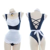 Bộ cosplay cô hầu gái xinh yêu kèm vòng cổ - Không kèm tất ren, giảm còn 99.000₫ 2