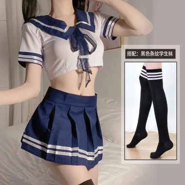 Bộ Cosplay Học Sinh Nhật Bản Sexy Dames Store - Bộ Ngủ Gợi Cảm Giá chỉ 90.000đ 8 Bộ Cosplay Học Sinh Nhật Bản Sexy Dames Store - Bộ Ngủ Gợi Cảm Giá chỉ 90.000đ 8