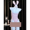 Bộ Cosplay Jumsuite CP50 Da Béo Dây Nơ & Bờm Thỏ - Quyến rũ, gợi cảm, Giá 139k (Giảm từ 180.700) 3
