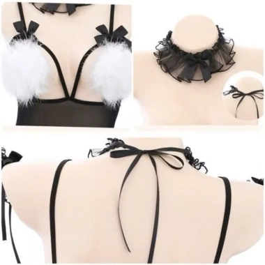 Bộ cosplay mèo kèm bờm đáng yêu, gợi cảm - Giá chỉ 95.000đ, giảm từ 118.750đ 4