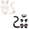 Bộ cosplay mèo nữ băng đô nơ - Halloween & JK ngọt ngào gothic, giảm giá 20% 3
