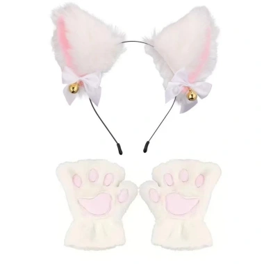 Bộ cosplay mèo nữ băng đô nơ - Halloween & JK ngọt ngào gothic, giảm giá 20%