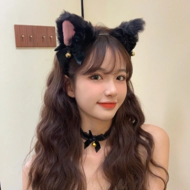 Bộ cosplay mèo nữ băng đô nơ - Halloween & JK ngọt ngào gothic, giảm giá 20%