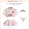 Bộ cosplay y tá hồng chân váy xoè mới - Thiết kế thời trang, giá chỉ 98.000 VND 3