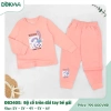 Bộ Cotton Cổ Tròn Dài Tay Dokma Họa Tiết Đáng Yêu Cho Bé 11-22kg - Giá 199.000 VND 4
