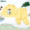Bộ Cotton Cổ Tròn Dài Tay Dokma Họa Tiết Đáng Yêu Cho Bé 11-22kg - Giá 199.000 VND 7