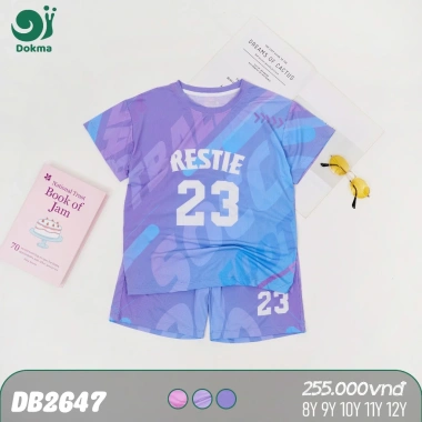 Bộ Cotton Cộc Tay Bé Gái 22-42kg Xinh Xắn DB1.585 DB2.646 Giá 199k 2