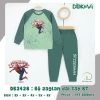 Bộ Cotton Dài Tay Bé Trai 11-25kg Dokma - Đồ Ngủ Đẹp, Mềm Mại, Giá Ưu Đãi 199k