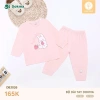 Bộ Cotton Dài Tay Dokma 8-13kg 6-36M - Giá chỉ 157.000, Siêu mềm, Thoáng khí