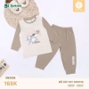 Bộ Cotton Dài Tay Dokma 8-13kg 6-36M - Giá chỉ 157.000, Siêu mềm, Thoáng khí 4
