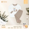 Bộ cotton dài tay Dokma cho bé 9-13kg 9-36 tháng - Giá ưu đãi 145.000đ 4