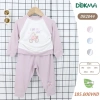 Bộ cotton dài tay Dokma cho bé 9-13kg 9-36 tháng - Giá ưu đãi 145.000đ 6