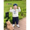 Bộ Cotton Thu Đông Dài Tay Bé Trai Dino Joeyna - Chất Cao Cấp, Mềm Mại, Giảm 17% 3
