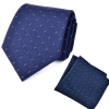 Bộ Cravat Nam 4 món sang trọng: Cà vạt 8cm, khăn cài túi, kẹp, măng-set - Đóng hộp quà tặng, chỉ 169.900₫ 4