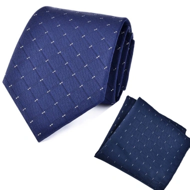 Bộ Cravat Nam 4 món sang trọng: Cà vạt 8cm, khăn cài túi, kẹp, măng-set - Đóng hộp quà tặng, chỉ 169.900₫ 4