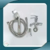 Bộ Củ Sen & Tay Sen Tăng Áp ABS Tròn Dày 1 Đường Nước Lạnh Mạ Crom - Giá 69.000đ