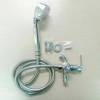 Bộ Củ Sen & Tay Sen Tăng Áp ABS Tròn Dày 1 Đường Nước Lạnh Mạ Crom - Giá 69.000đ 3