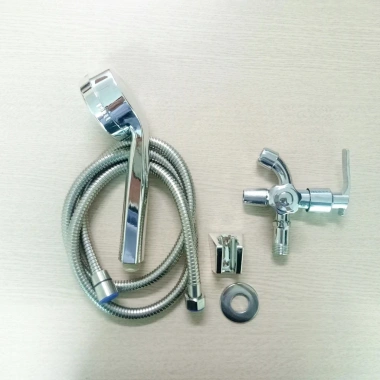 Bộ Củ Sen & Tay Sen Tăng Áp ABS Tròn Dày 1 Đường Nước Lạnh Mạ Crom - Giá 69.000đ