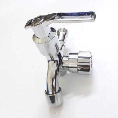 Bộ Củ Sen & Tay Sen Tăng Áp ABS Tròn Dày 1 Đường Nước Lạnh Mạ Crom - Giá 69.000đ