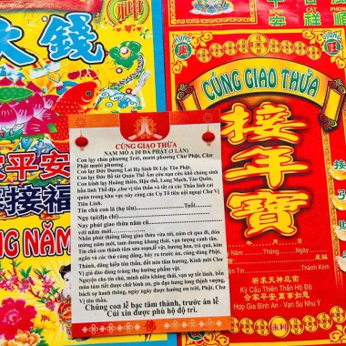 Bộ Cúng Giao Thừa Tết Nhang Đèn Thiên Lộc - Giá 19.000đ, Đốt lâu, Hương thanh 3