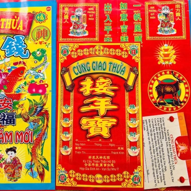 Bộ Cúng Giao Thừa Tết Nhang Đèn Thiên Lộc - Giá 19.000đ, Đốt lâu, Hương thanh 4