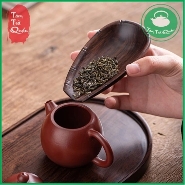 Bộ cung nhãn trà, máng trà gỗ tre mẫu gỗ mun kèm cây gạt trà tiện lợi, sang trọng 3 Bộ cung nhãn trà, máng trà gỗ tre mẫu gỗ mun kèm cây gạt trà tiện lợi, sang trọng 3
