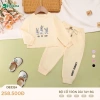 Bộ Da Cá Dài Tay Bé Gái 13-25kg 2-7 tuổi Cổ Tròn Thời Trang Dokma DB2.531 DB2.363