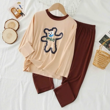 Bộ Dài MIAO cho bé trai và bé gái giữ nhiệt thun cotton dày dặn, co dãn, thấm hút mồ hôi - Giá 139.000đ